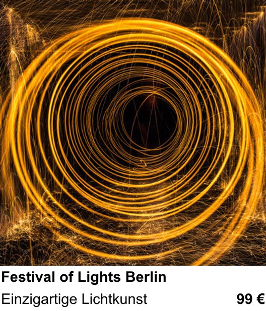 Kameratechnischer Foto-Workshop für Aufnahmen zu Berliner Lichtkunst fotografieren: Einzigartige Lichtkunst