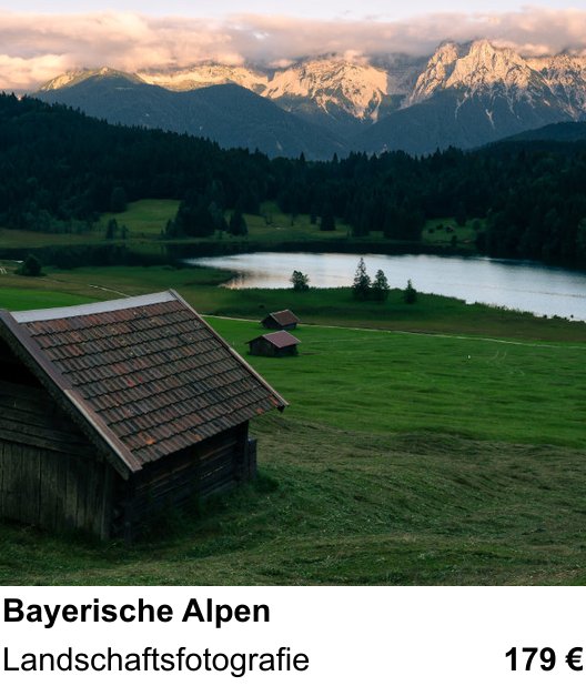 Kameratechnischer Foto-Workshop für Aufnahmen zu Bayerische Alpen: Landschaftsfotografie