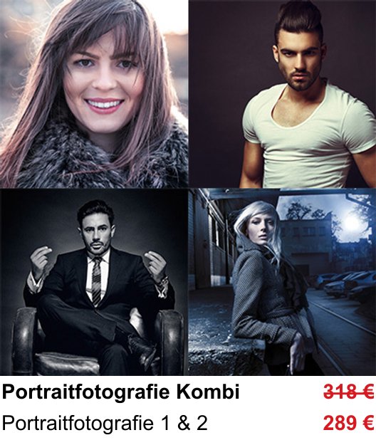 Fotokurs in München mit dem Thema Kompletter Portrait-Workshop